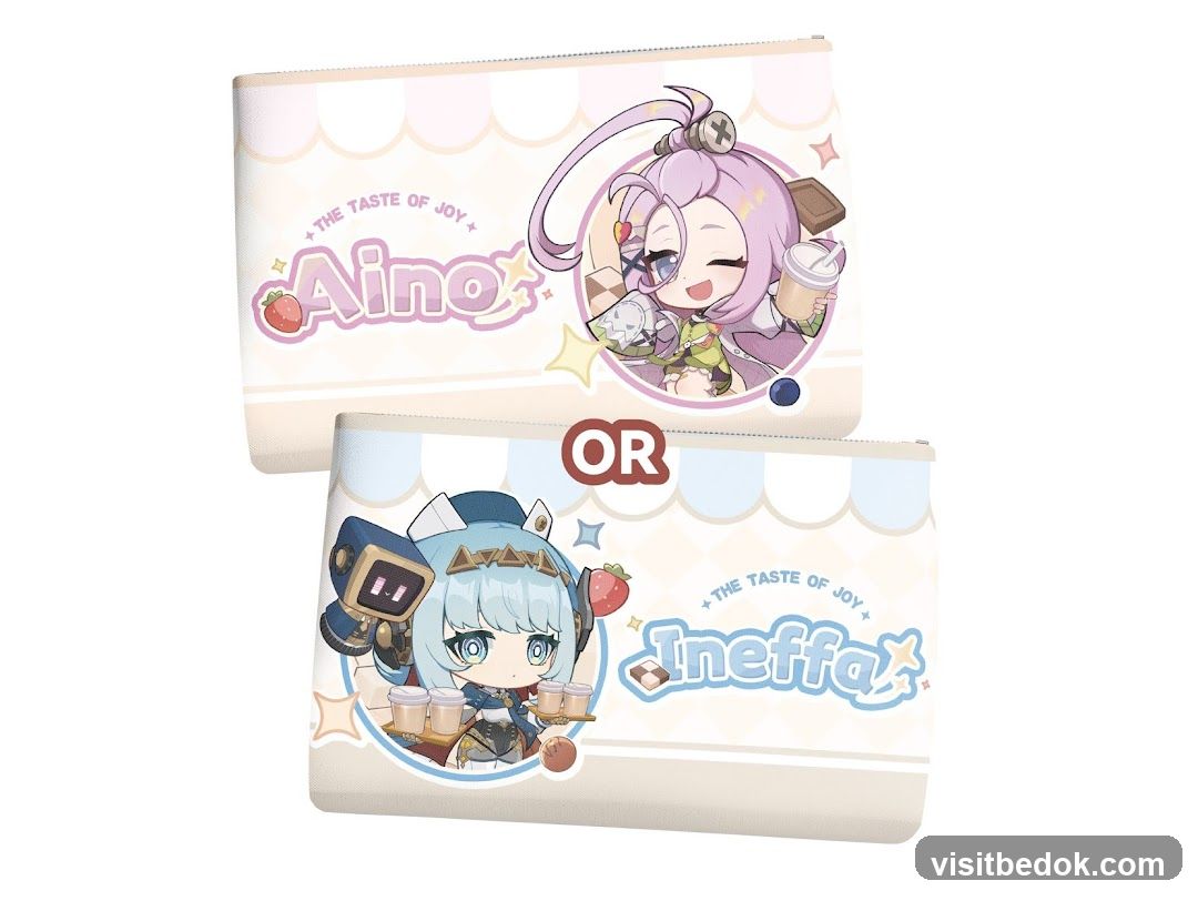 Cosmetic Bags with Anime Characters