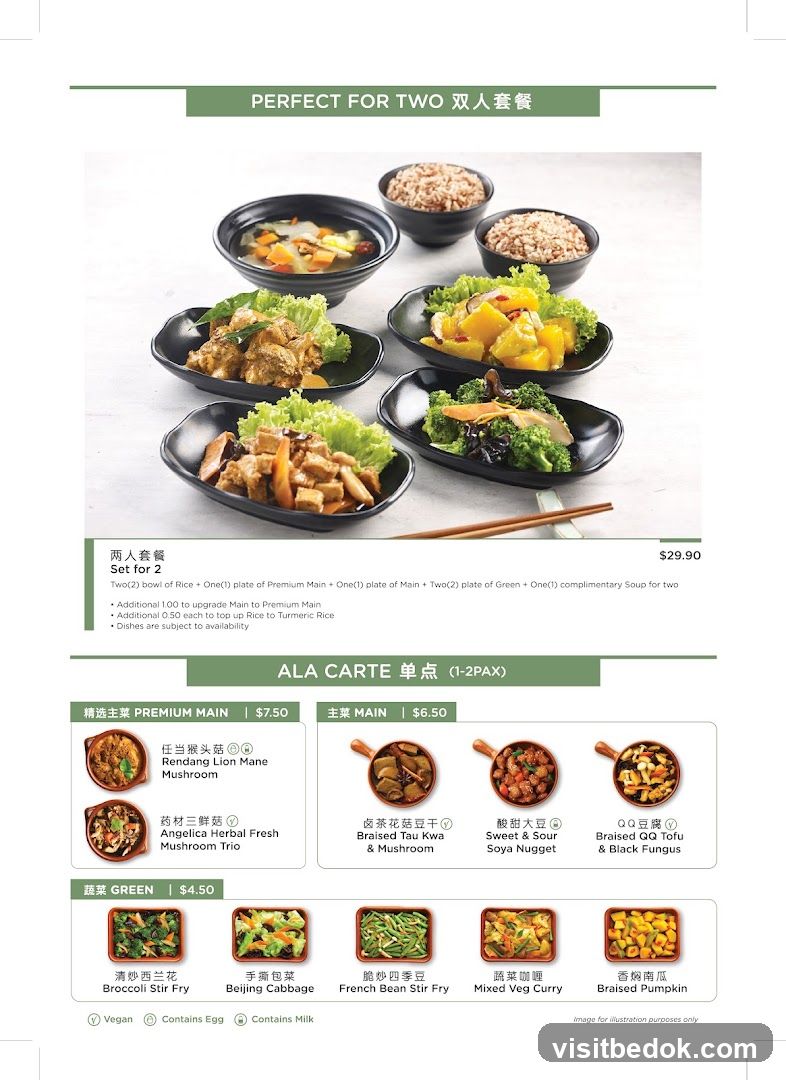 Perfect for Two Set Menu