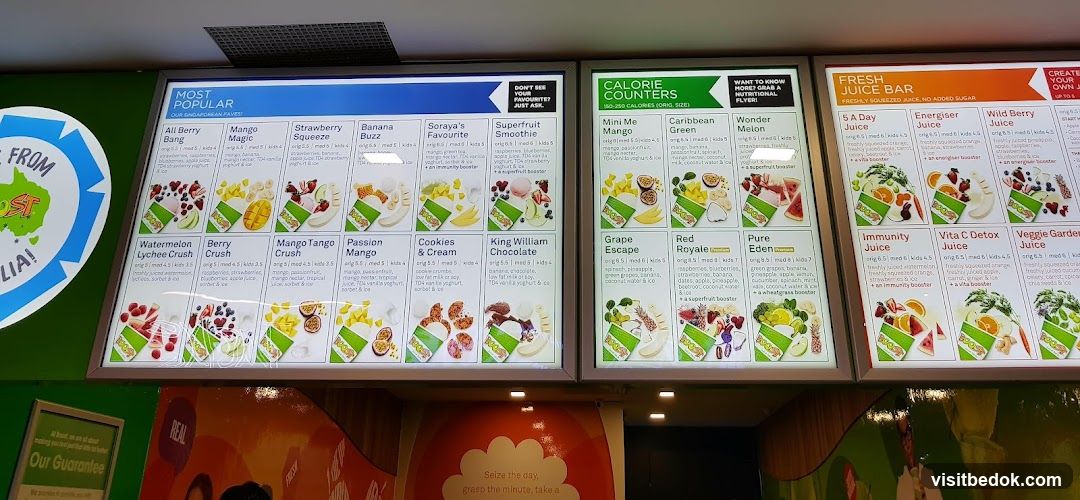 Boost Juice Menu