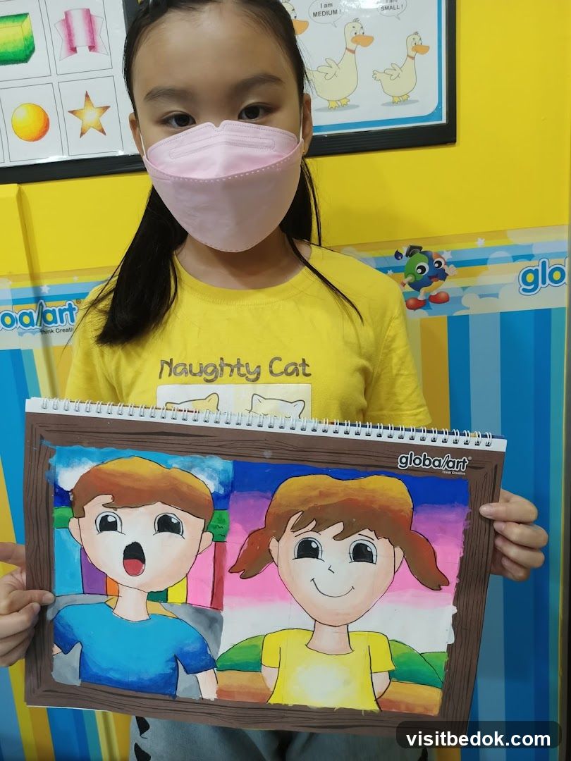 Child with Artwork