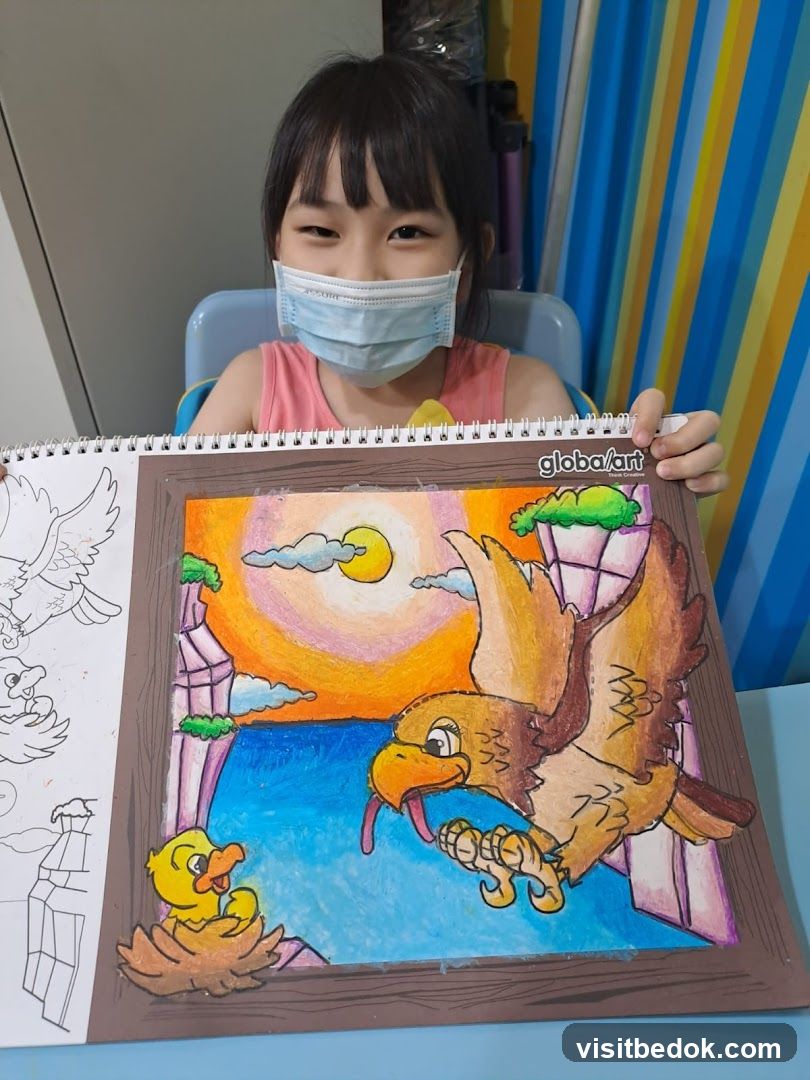 Child with Artwork