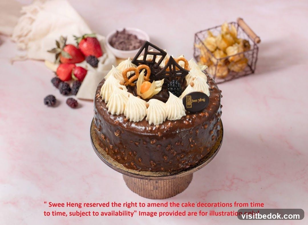 Chocolate Cake with Fruit and Nuts