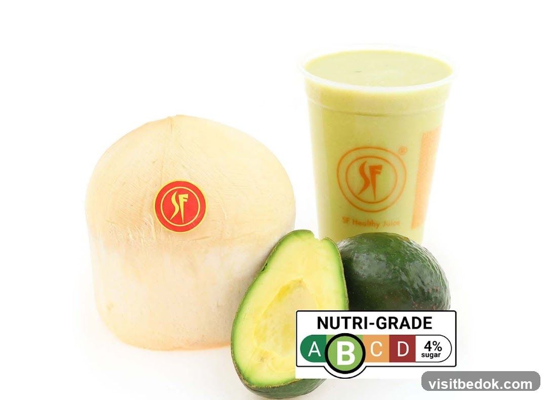 SF Healthy Juice Avocado Drink