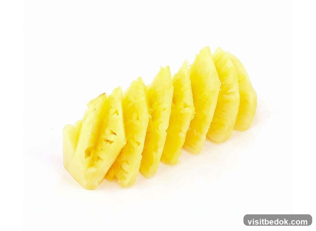 Sliced Pineapple