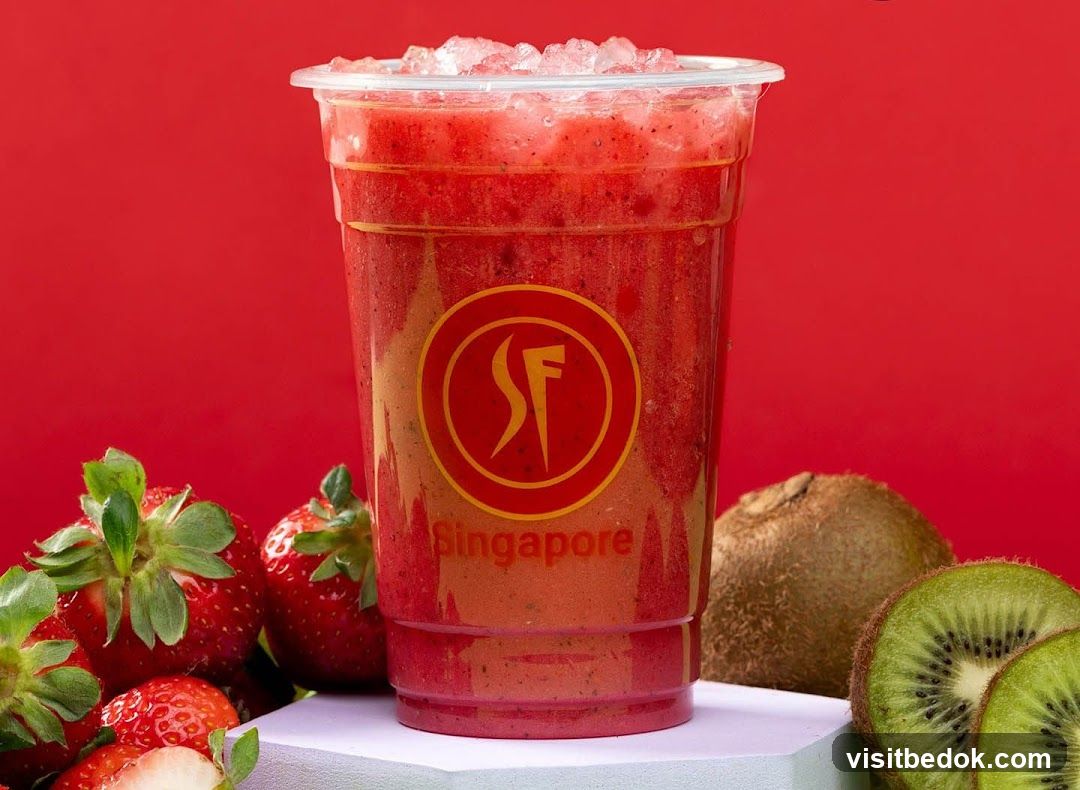 Strawberry Kiwi Smoothie