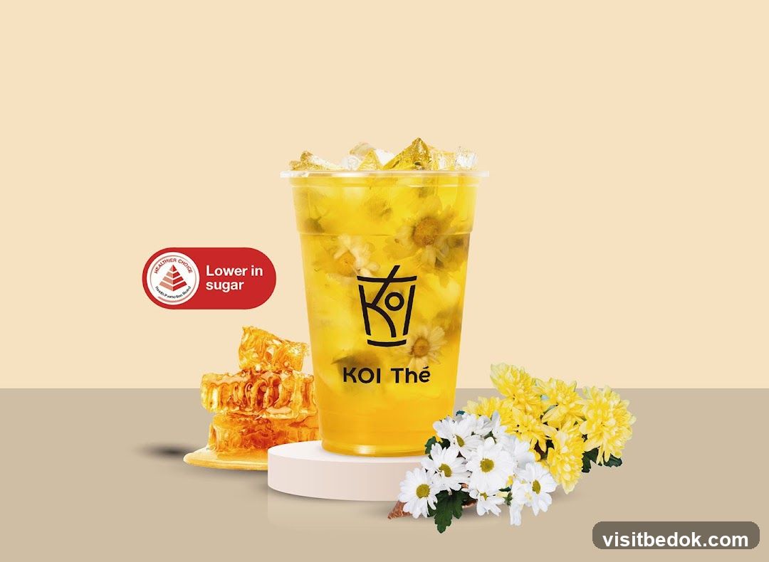 Koi Thé Product Advertisement
