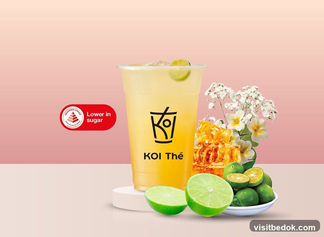 Koi Thé Product Advertisement