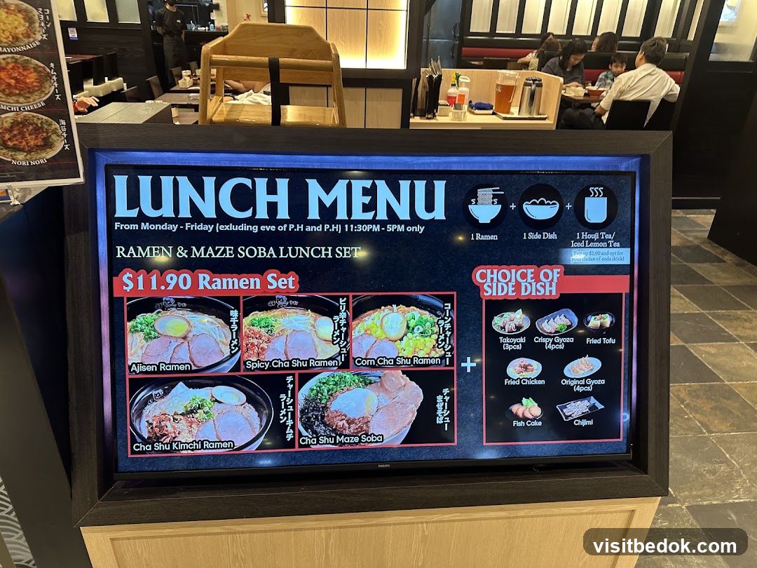 LUNCH MENU