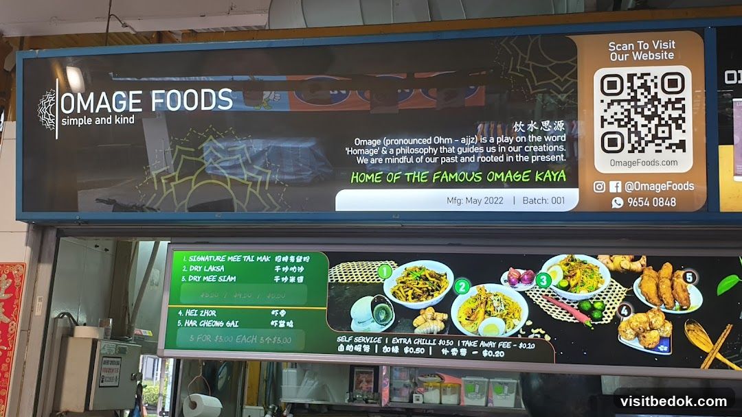 Omage Foods Menu and Information