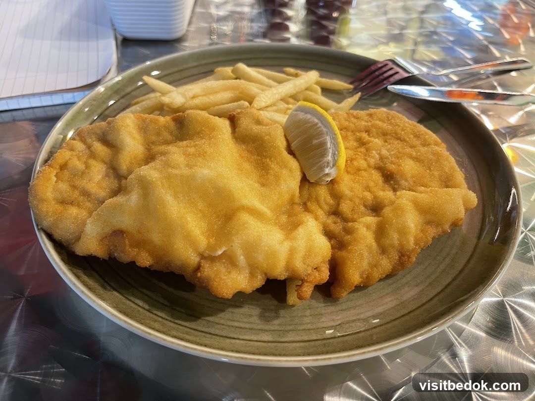 Schnitzel and Fries