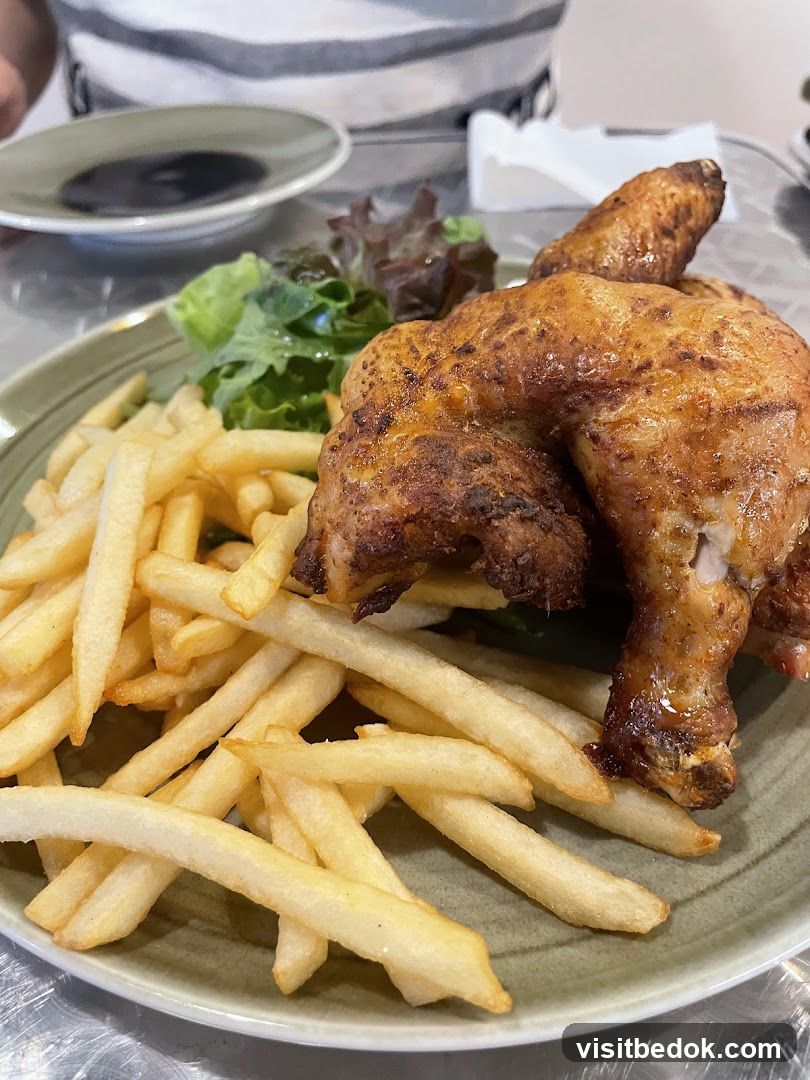 Roasted Chicken and Fries