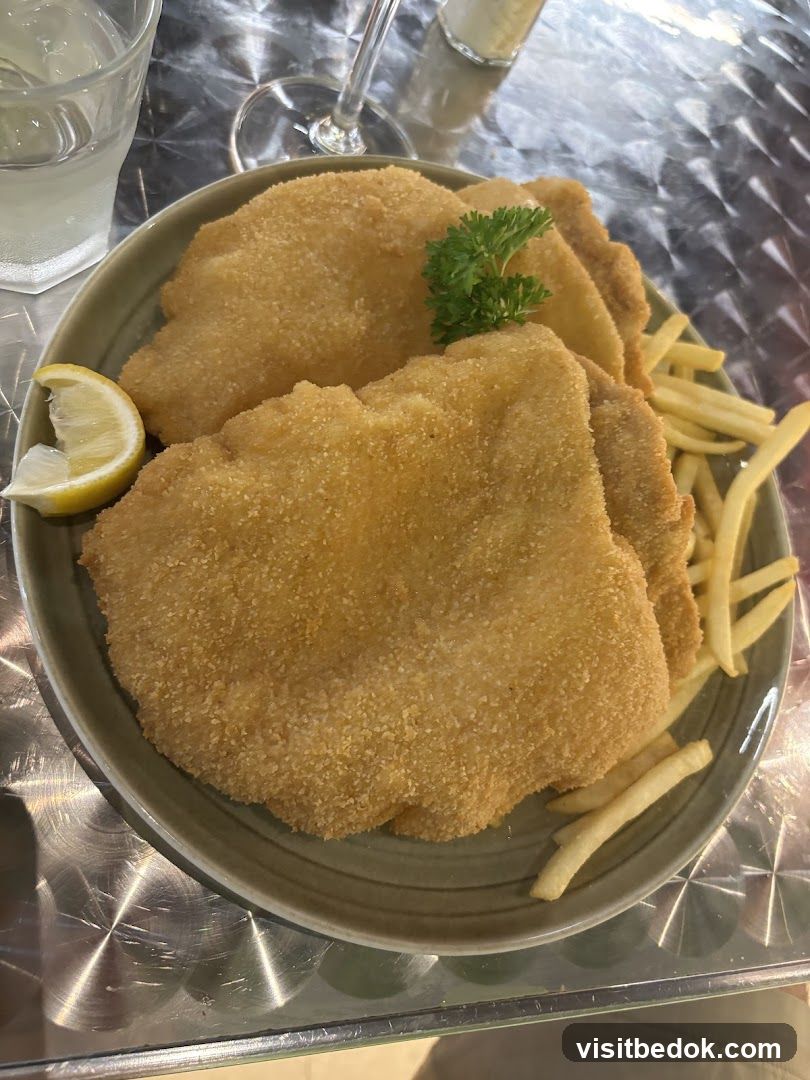 Breaded Cutlets with Fries