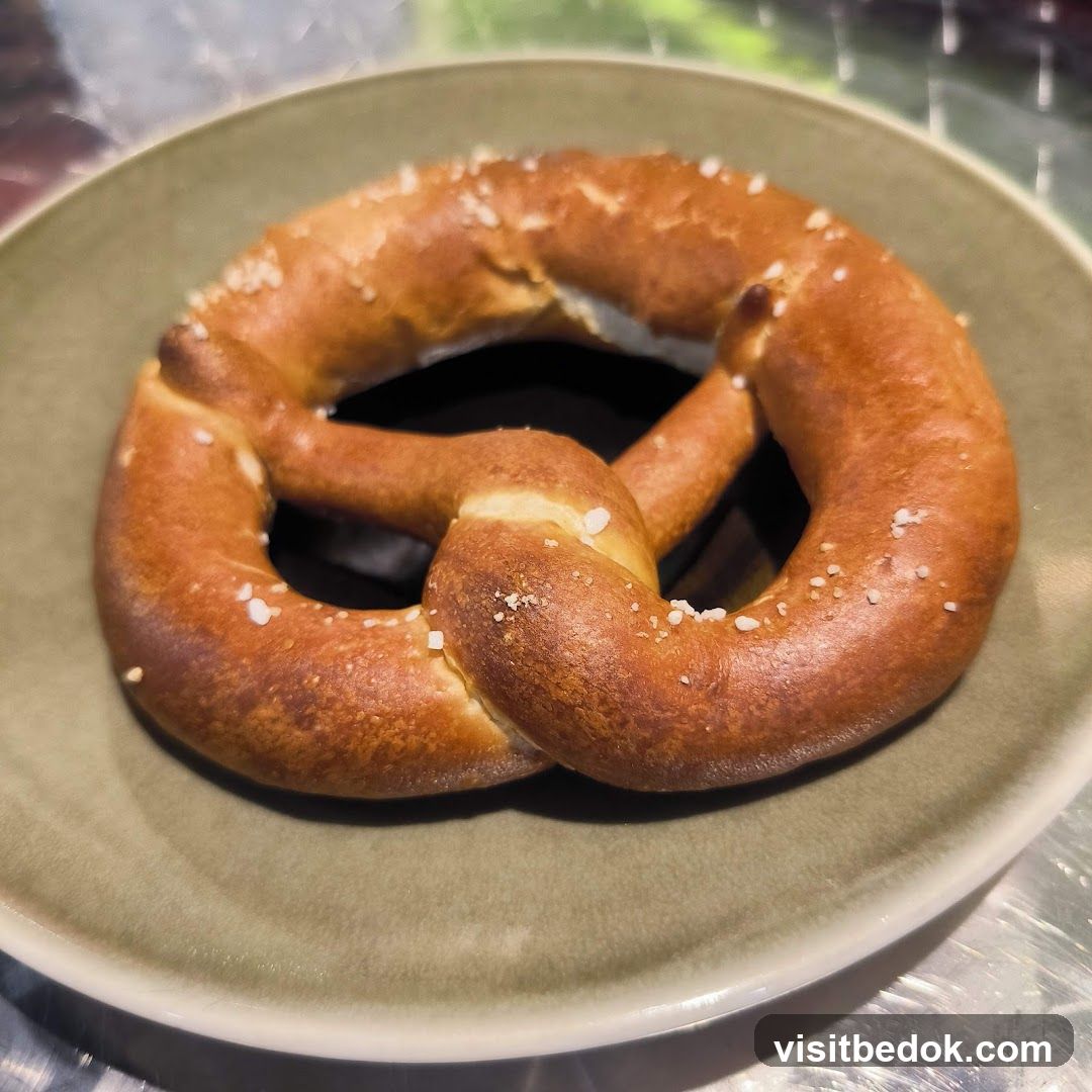 Pretzel on a Plate