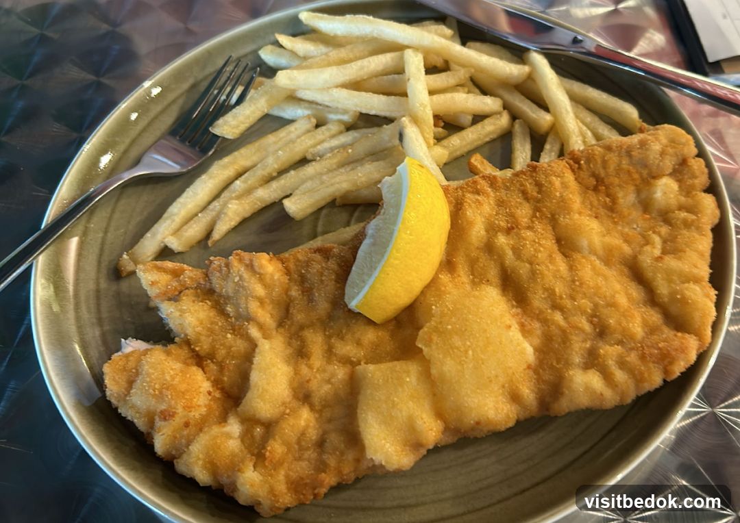 Schnitzel and Fries