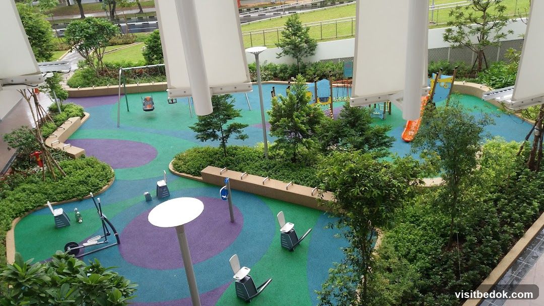 Outdoor Playground and Exercise Area