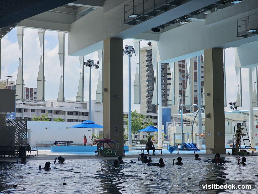 Indoor Swimming Pool with People