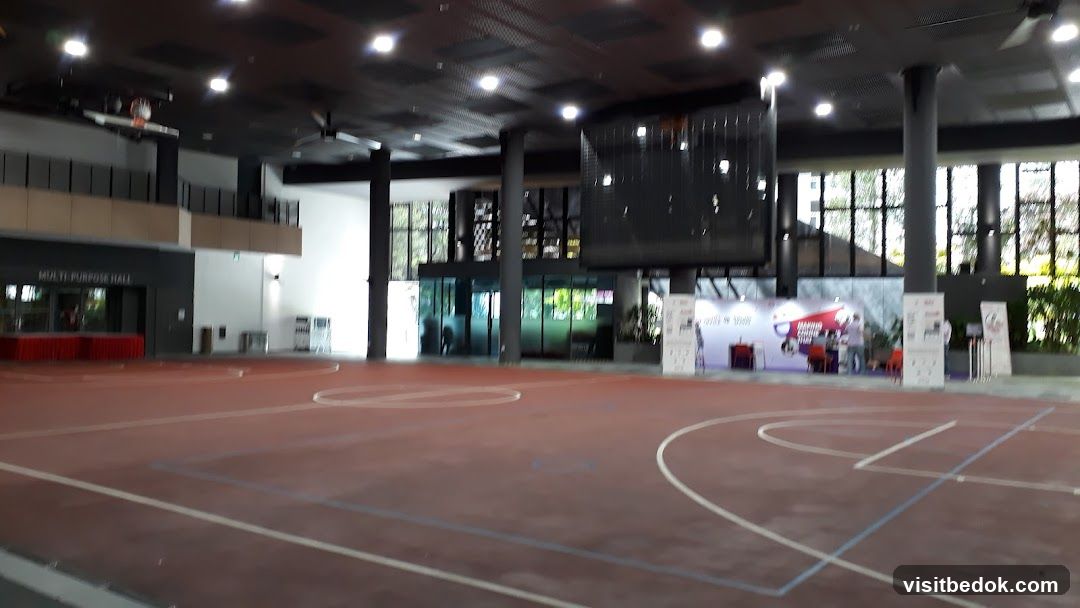 Indoor Sports Court with Event Setup