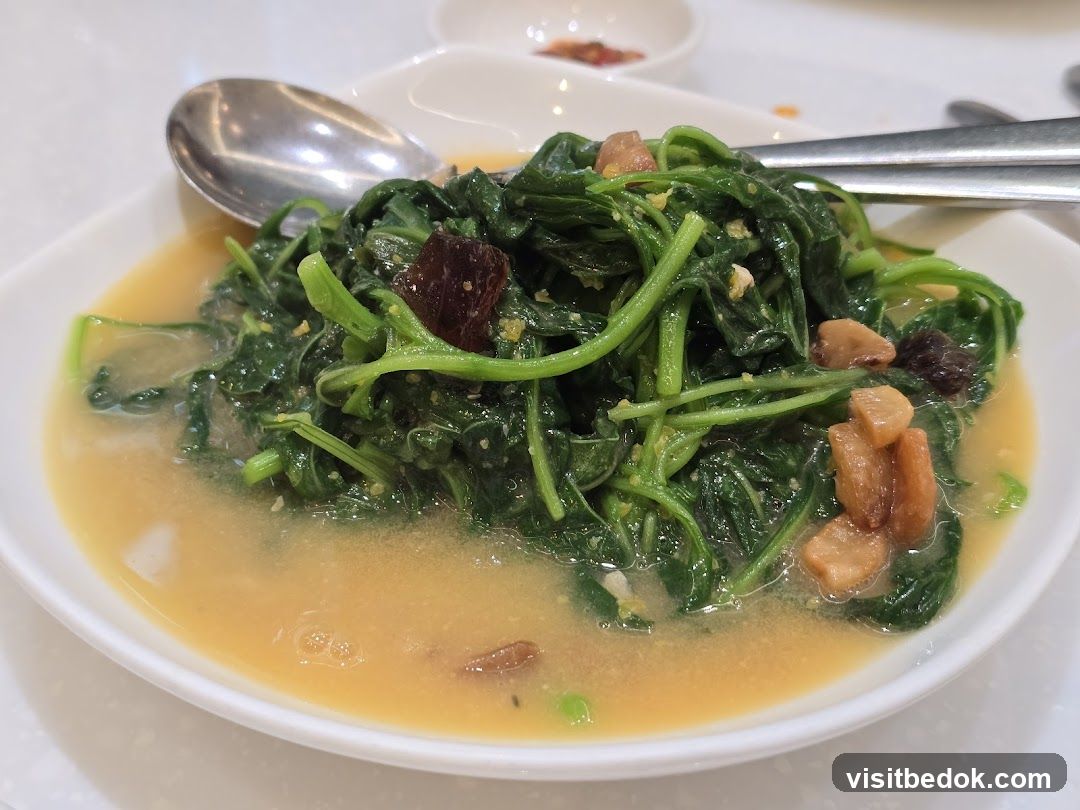 Stir-fried Greens with Garlic