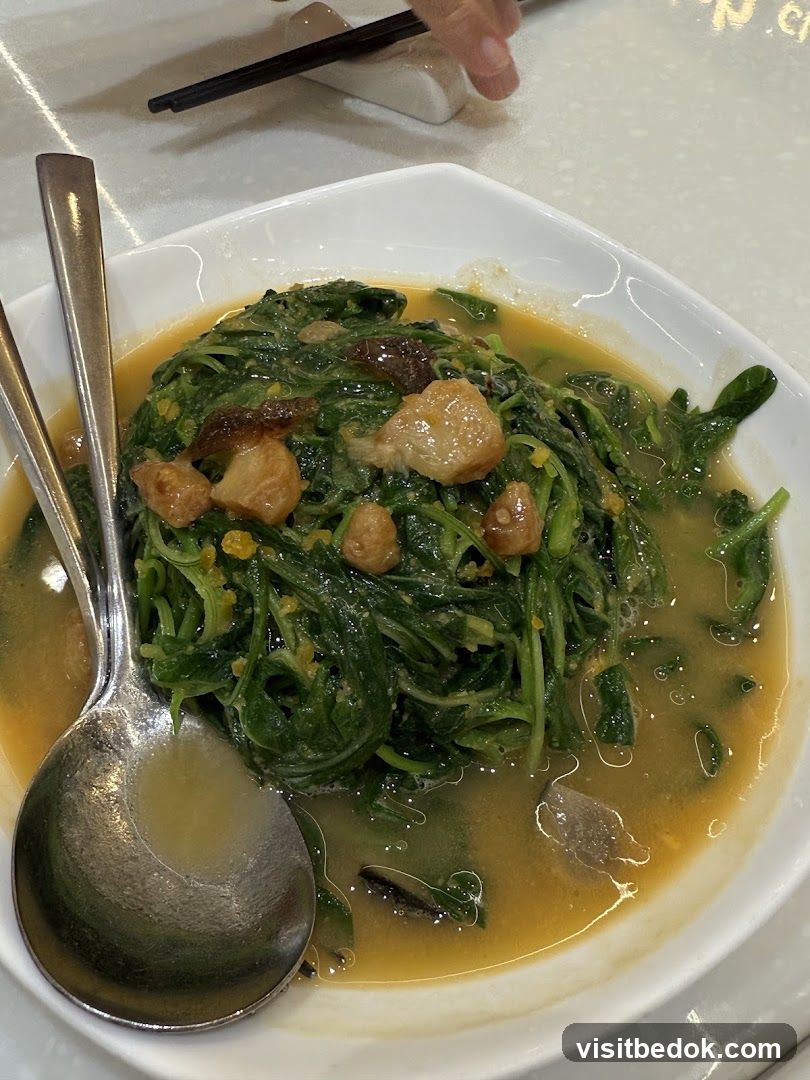 Stir-fried Greens with Garlic