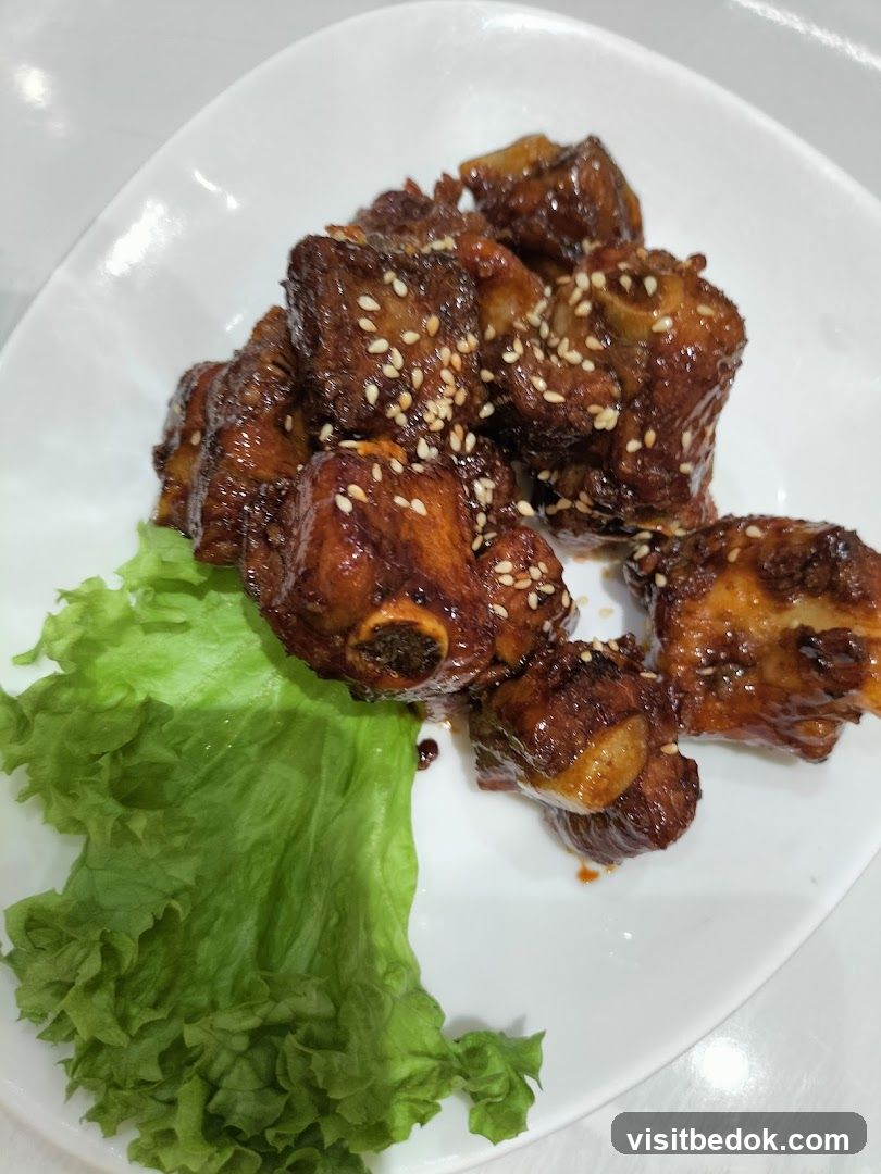 Glazed Ribs with Sesame Seeds