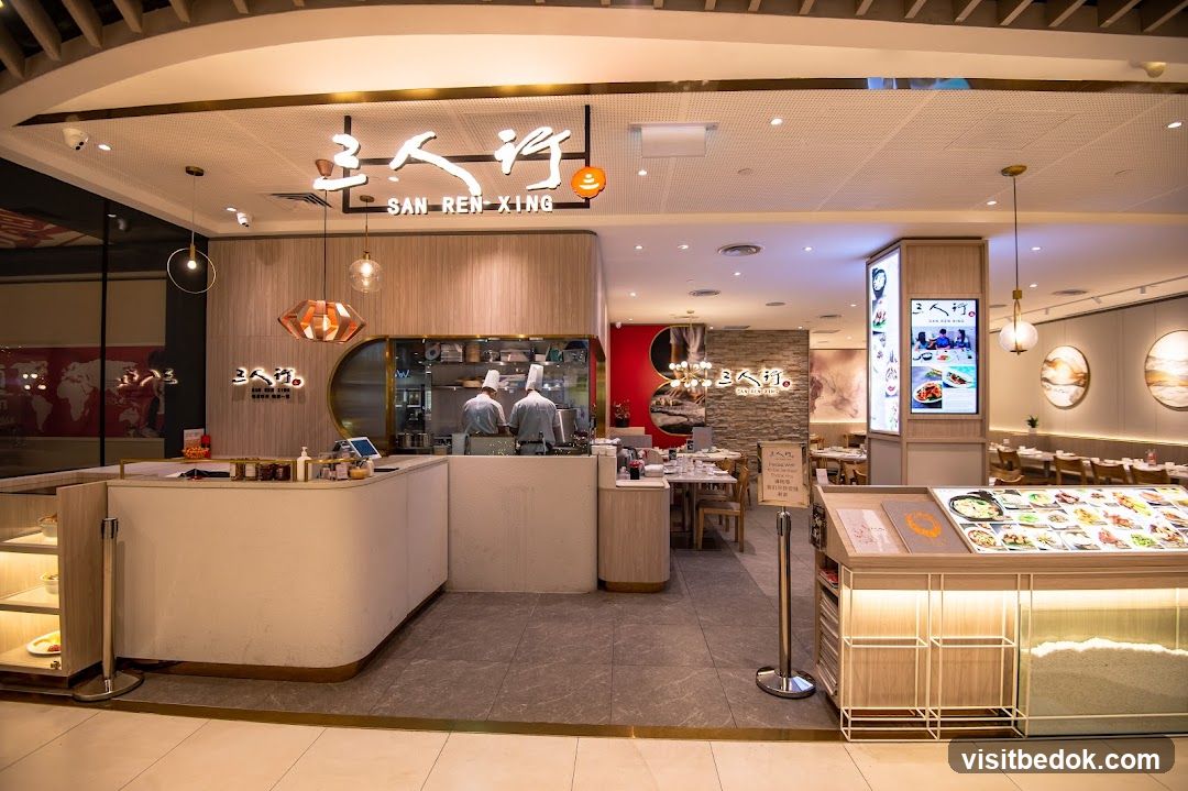 Restaurant Interior with Menu Display