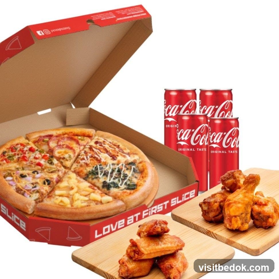 Pizza and Coca-Cola Combo