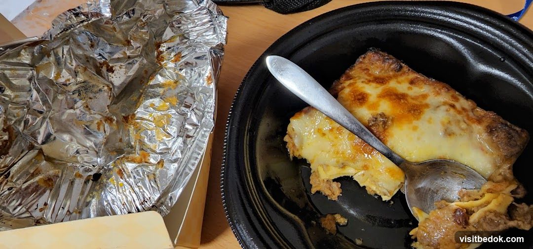Lasagna with Spoon