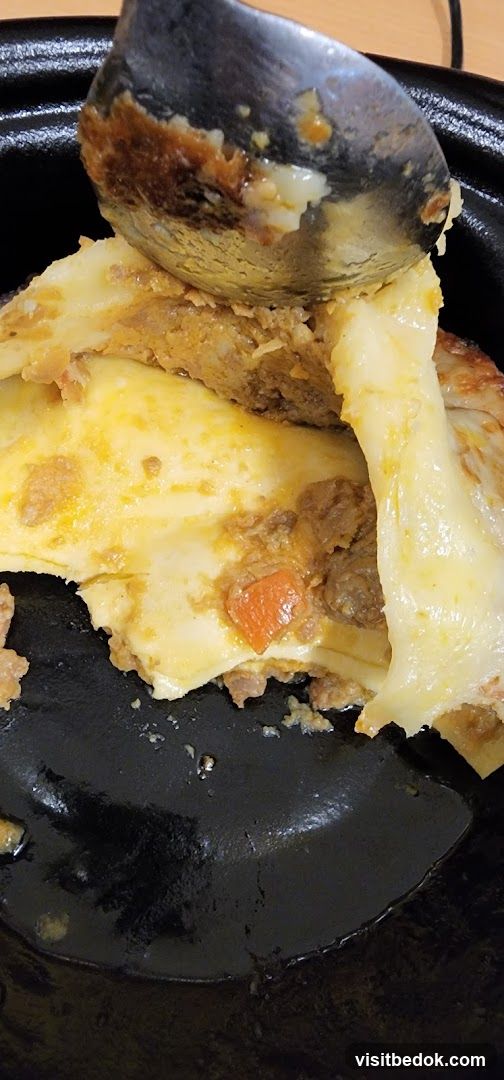 Lasagna with Melted Cheese
