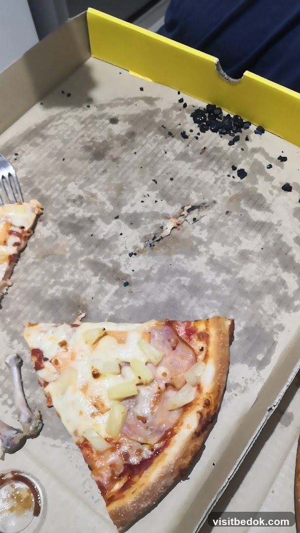Pizza Box with Leftovers