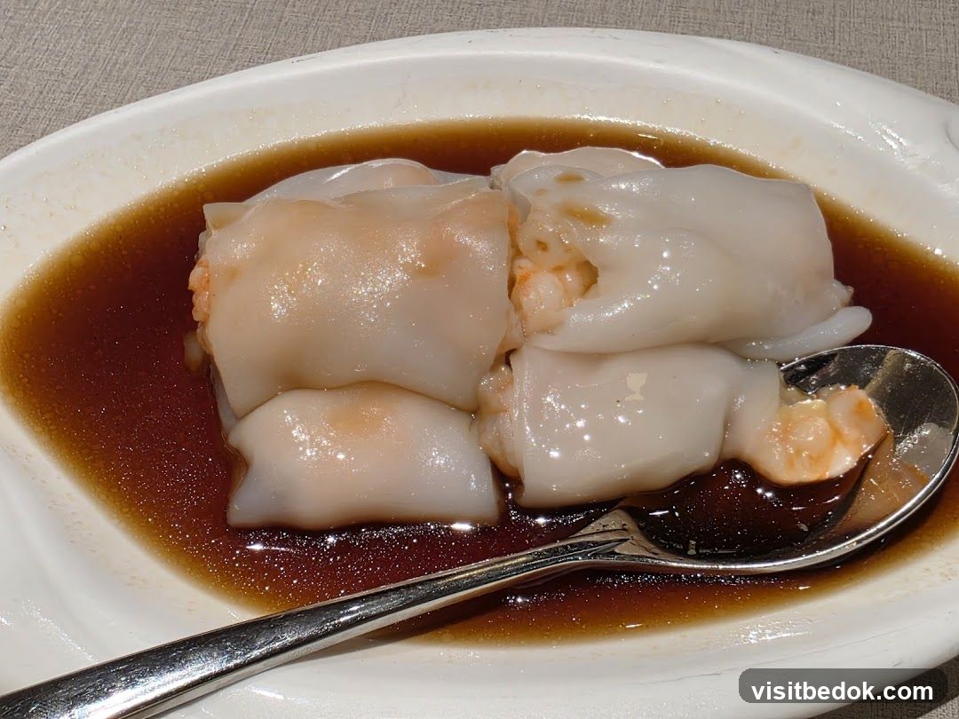 Shrimp Rice Noodle Rolls