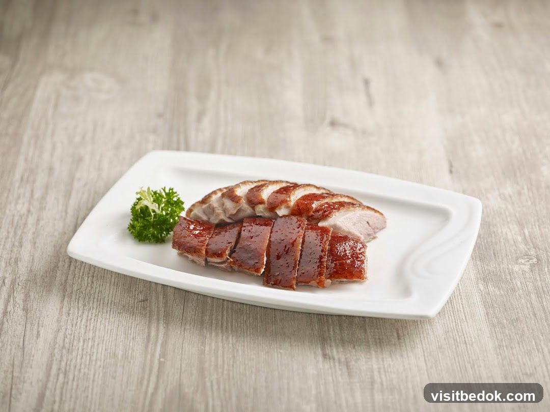 Sliced Roasted Duck