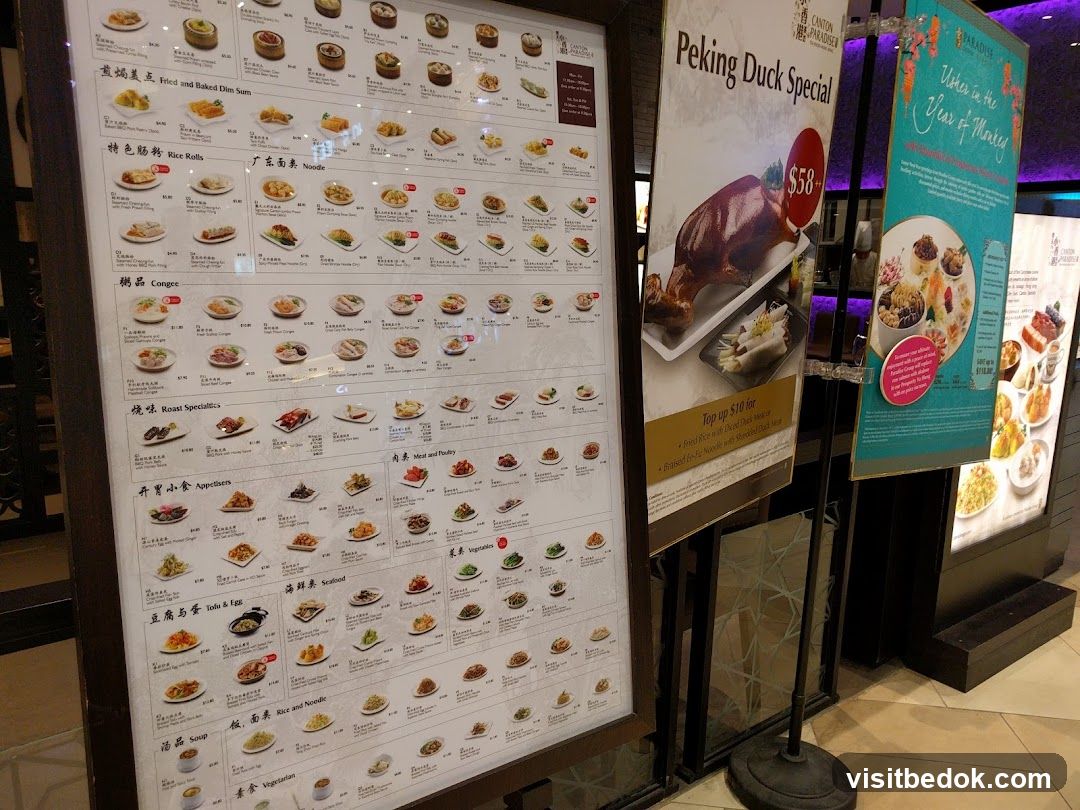 Restaurant Menu and Promotions