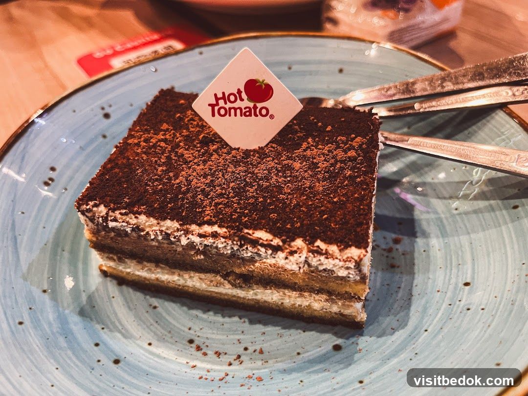 Tiramisu with Hot Tomato logo