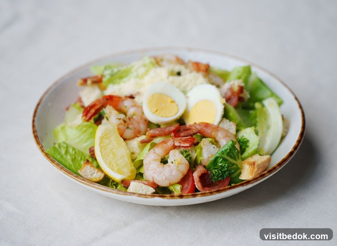 Shrimp Caesar Salad