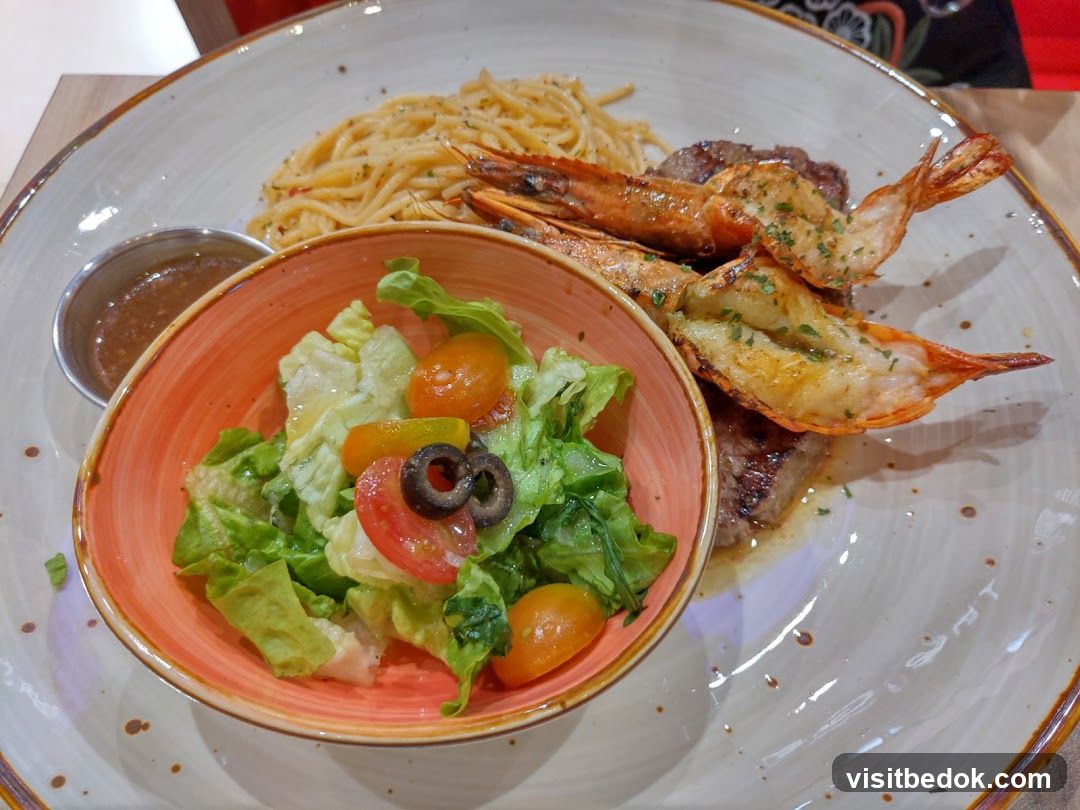 Steak and Shrimp Platter