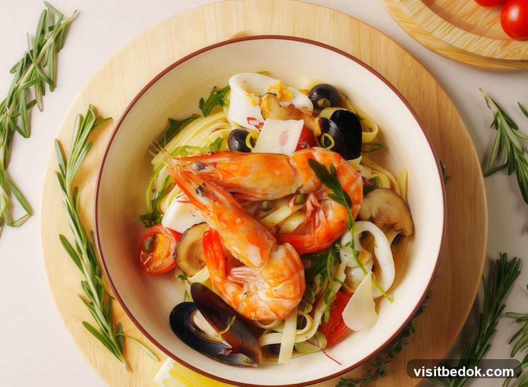 Seafood Pasta Dish