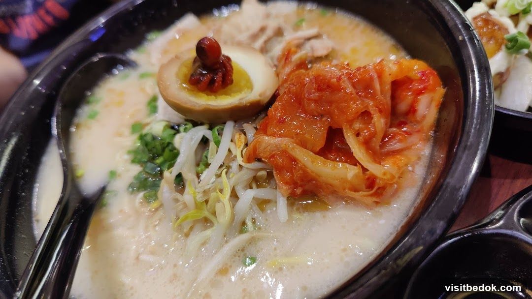 Ramen with Kimchi and Egg