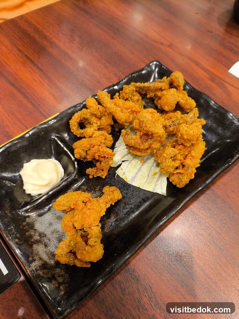 Fried Calamari with Dip