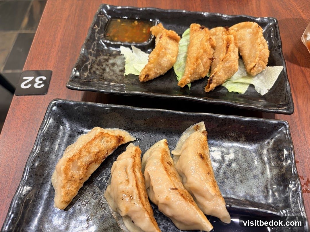 Dumplings and Dipping Sauce