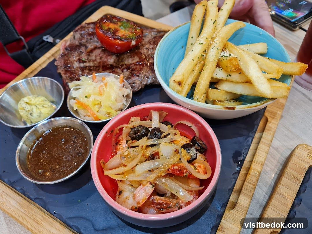 Steak Dinner with Sides