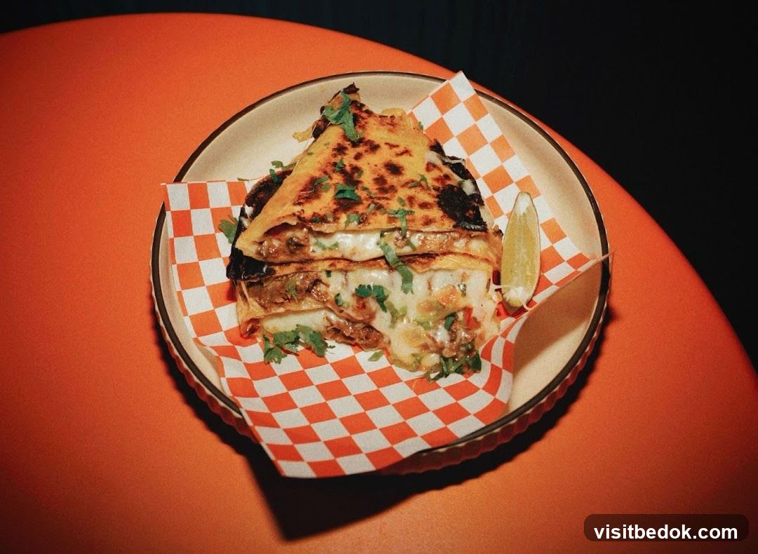 Quesadilla with Meat and Cheese