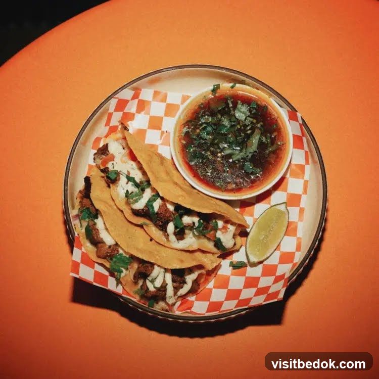Tacos with Consommé