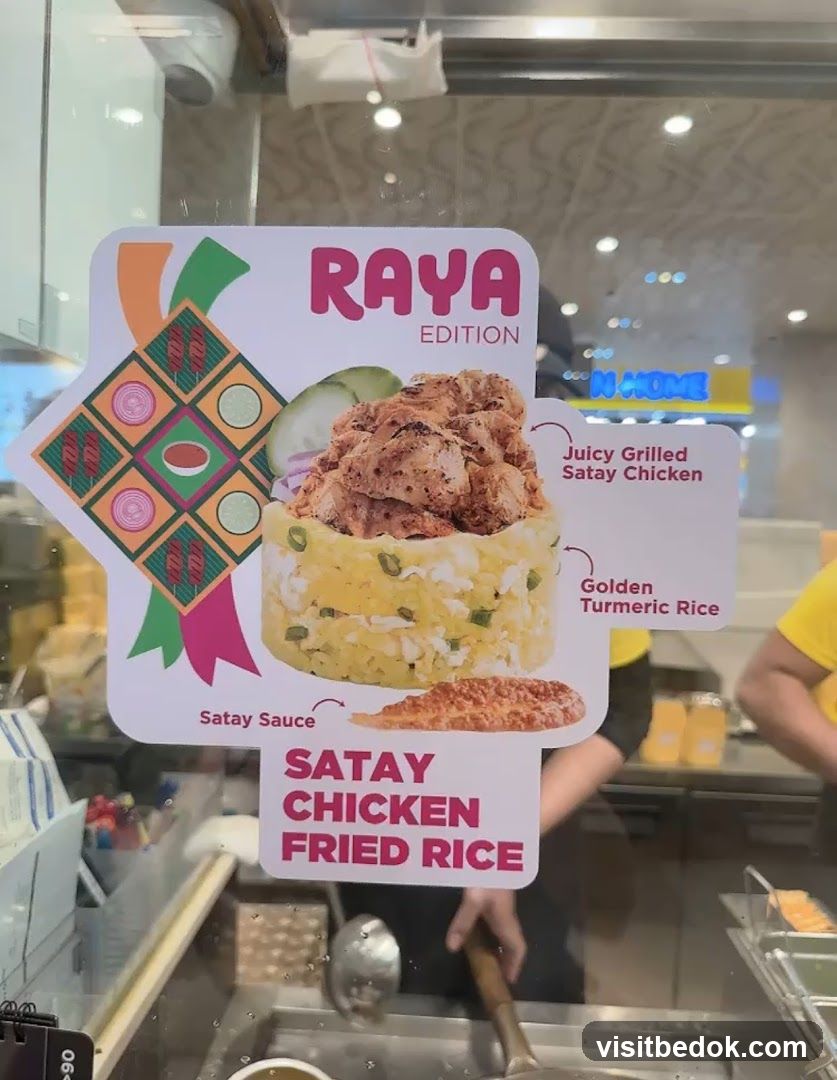 Satay Chicken Fried Rice