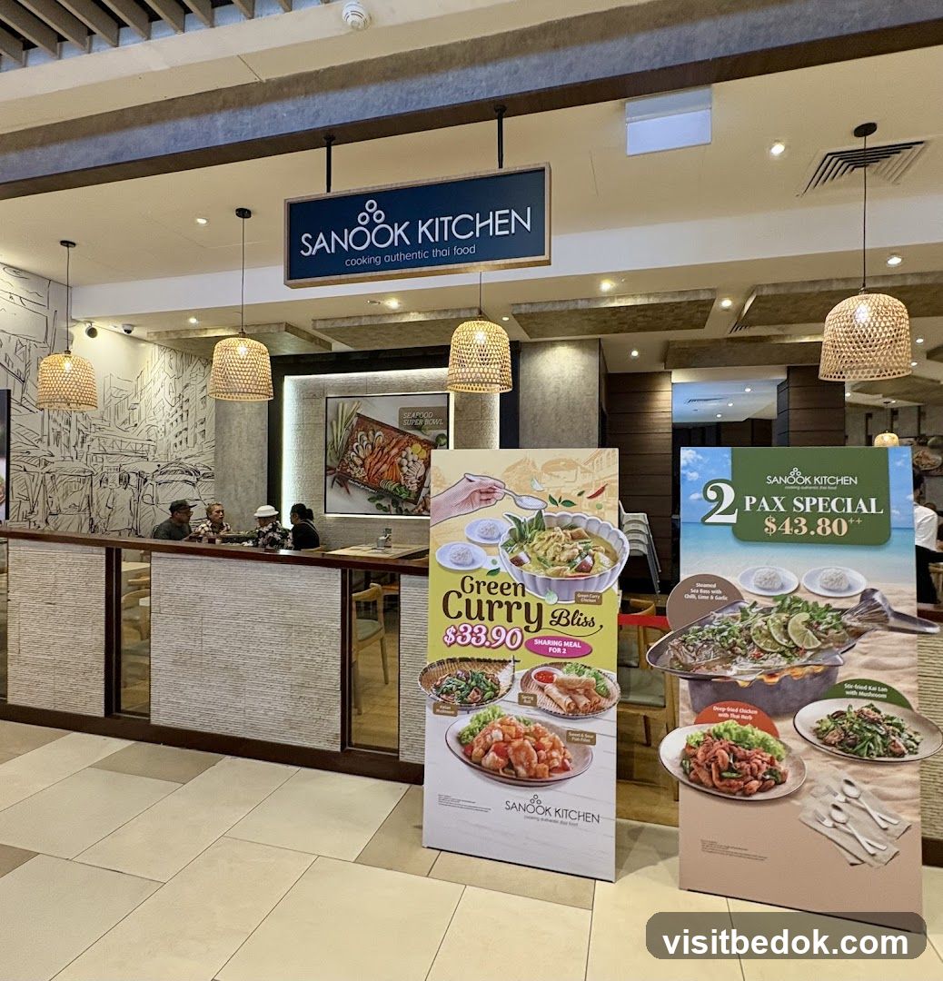 Sanook Kitchen Restaurant Display