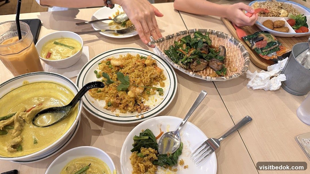 Table with Thai Food