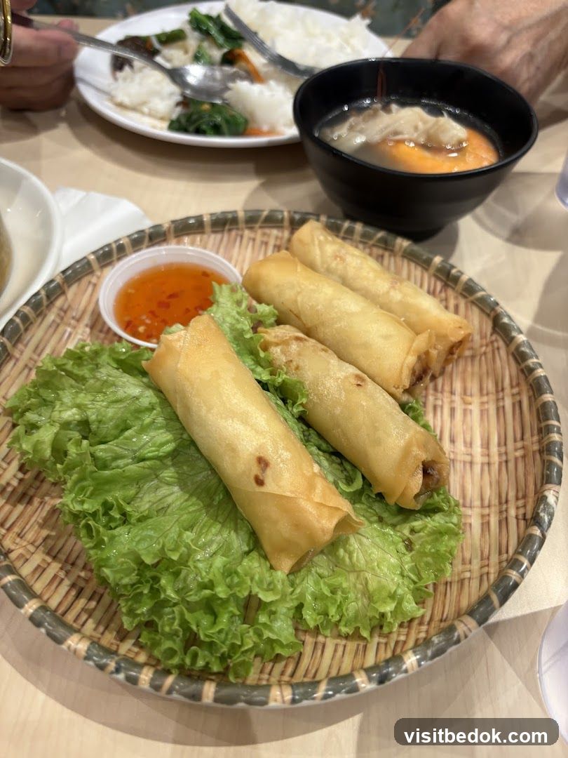 Spring Rolls with Dipping Sauce