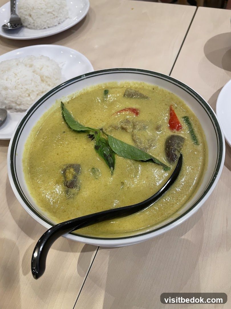 Green Curry with Rice