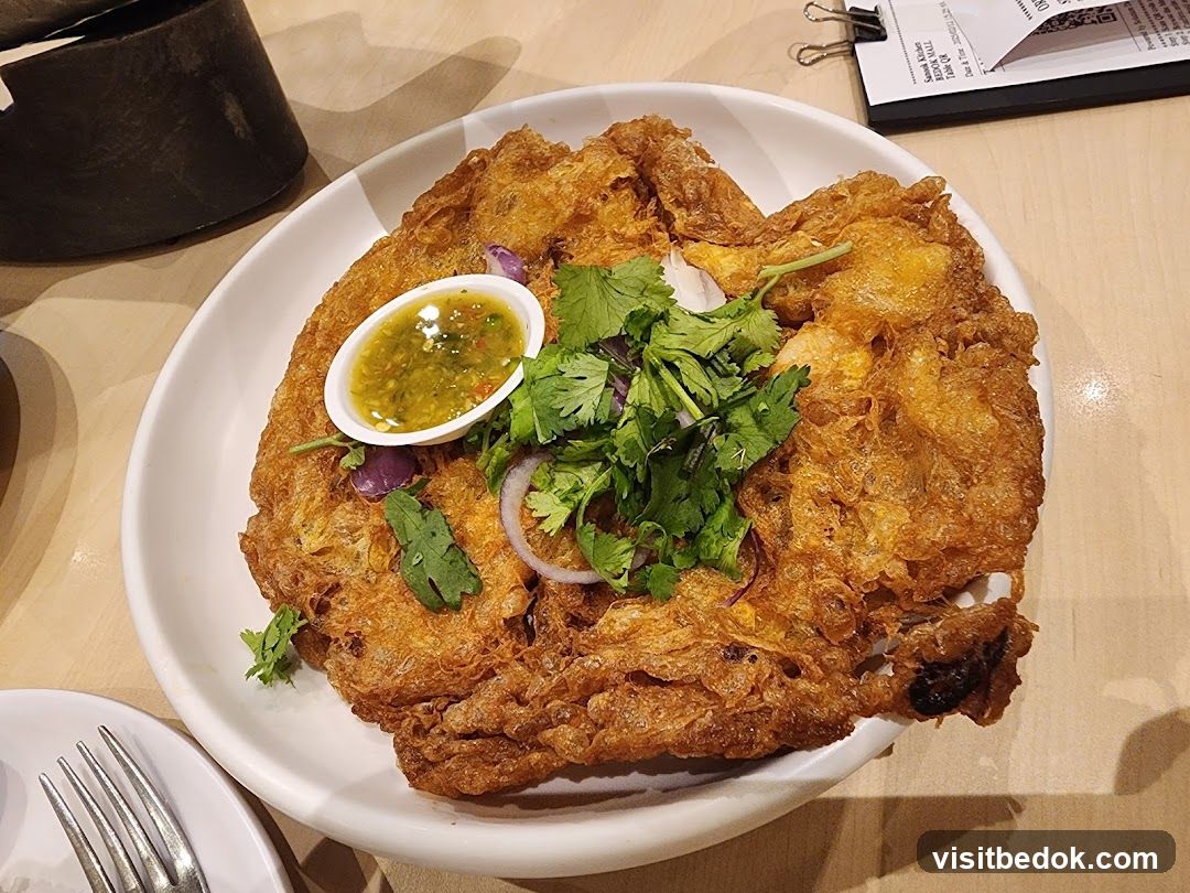 Omelette with Dipping Sauce