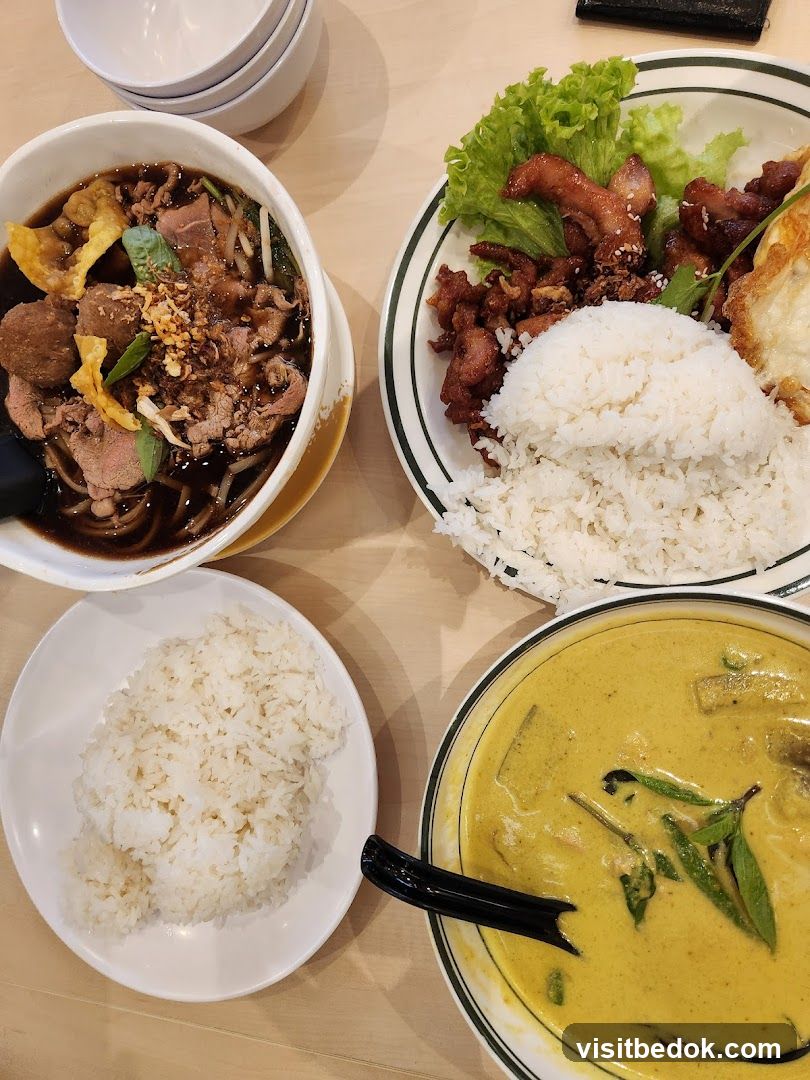 Thai Food Spread