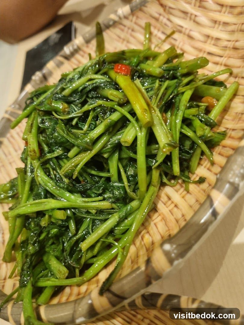 Stir-fried Water Spinach